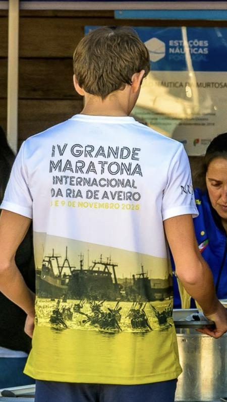Participante com a camisola da IV edição